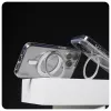 PanzerGlass CARE™ by ® Etui przezroczyste ze srebrną podstawką i MagSafe do iPhone 16 Pro Max