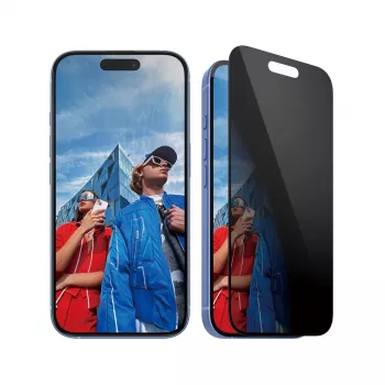 PanzerGlass® Privacy Screen Protector iPhone 16 | 15 | Ultra-Wide Fit z EasyAligner