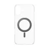 PanzerGlass CARE™ by ® Etui przezroczyste z czarną podstawką i MagSafe iPhone 16 Plus
