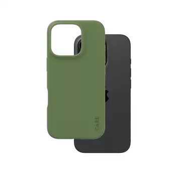 Cover PanzerGlass CARE by ® modne etui zielony iPhone 16 Pro