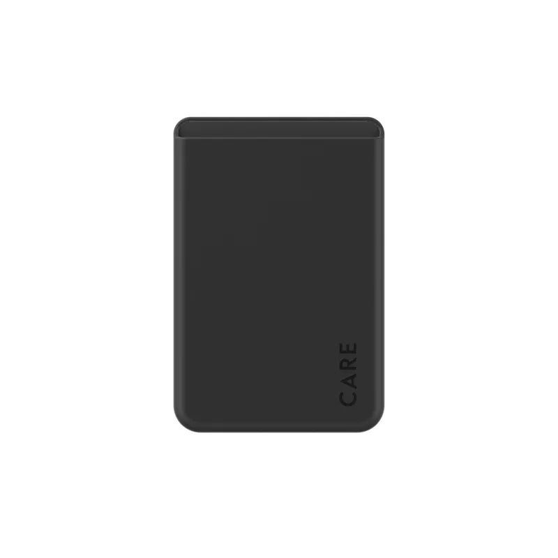 Cover PanzerGlass CARE by Fashionable Card Holder Czarny iPhone Transparent