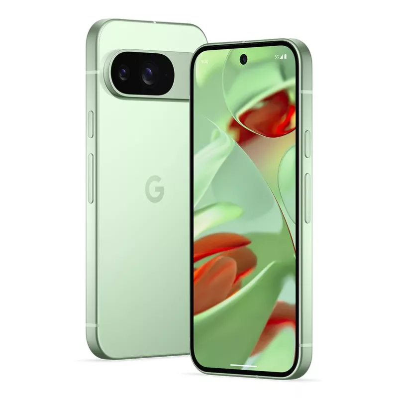 GOOGLE Pixel 9 - Zielony - 12GB - 128GB - 6,3 cala