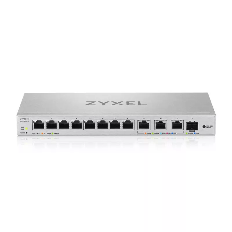 Zyxel XGS1250-12 Zarządzany L2 10G Ethernet (100/1000/10000) Szary