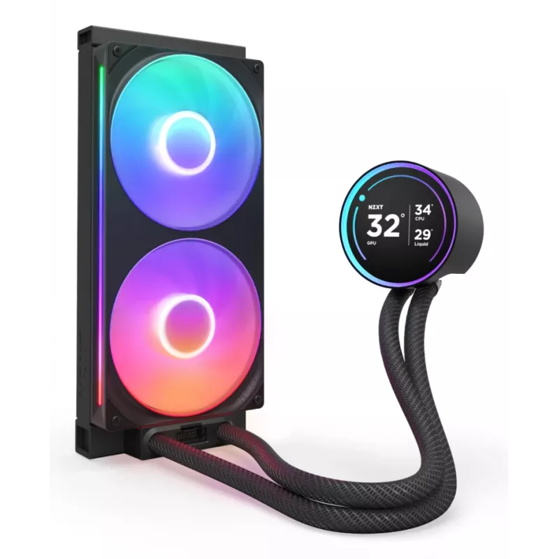 Chłodnica CPU NZXT Kraken Elite 280 RGB Czarny