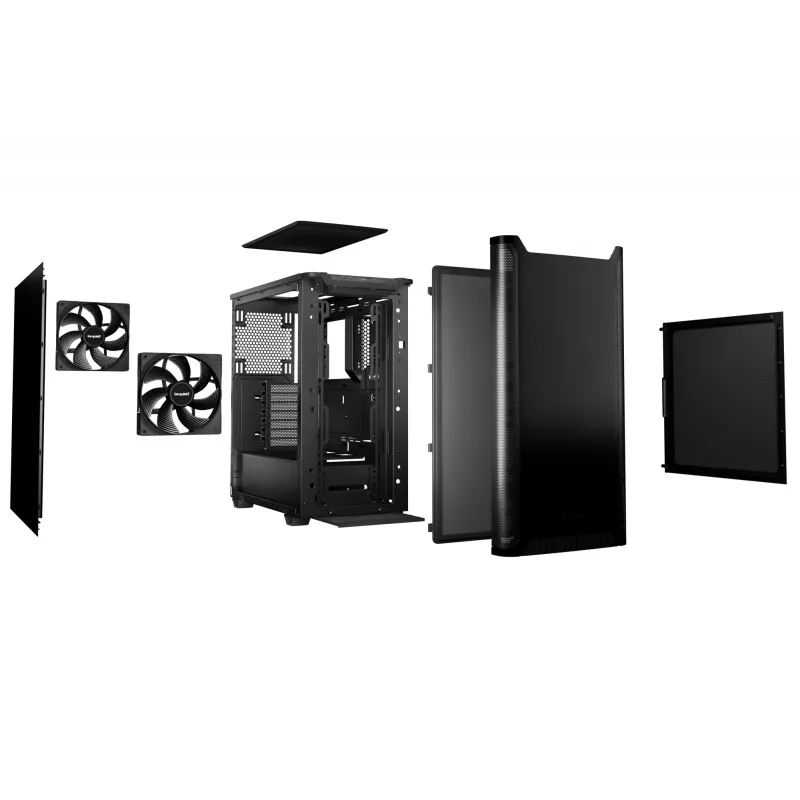 Obudowa PC be quiet! PURE BASE 501 Black Midi Tower (otwarte opakowanie)