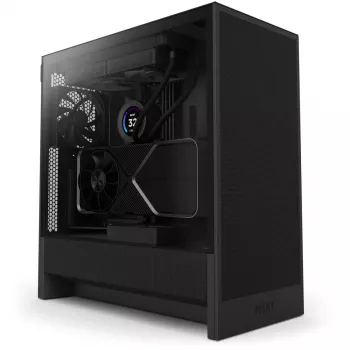 NZXT H5 Flow (2024) Mid Tower ATX obudowa, czarna