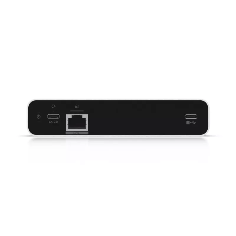 Bramka sieciowa/kontroler UBIQUITI CloudKey+ UCK-G2-SSD z dyskiem SSD 1 TB, 3 GB RAM, wyświetlaczem OLED, PoE, Gigabit Ethernet