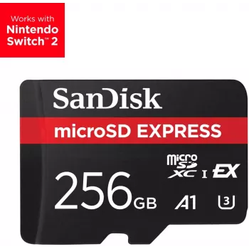 Karta pamięci WESTERN DIGITAL Express microSD 256 GB, odczyt 880 MB/s