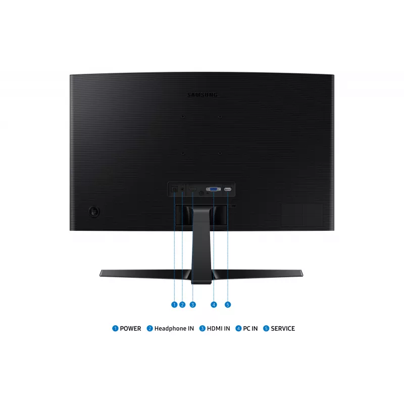 Monitor Samsung S36GD 61 cm (24 cale) 1920 x 1080 pikseli Full HD LCD Czarny