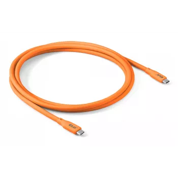 CLUB3D Kabel / Adapter USB4 Gen 2x2 2 m USB C Pomarańczowy