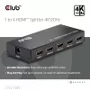 CLUB3D Rozdzielacz HDMI™ 1 na 4 4K120Hz