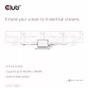 CLUB3D Rozdzielacz HDMI™ 1 na 4 4K120Hz
