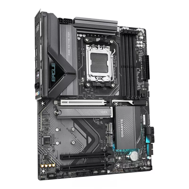 Płyta główna GIGABYTE X870 EAGLE WIFI7 ATX, chipset AMD X870, Socket AM5, DDR5, 4x DIMM, Wi‑Fi 7, 2.5Gb LAN