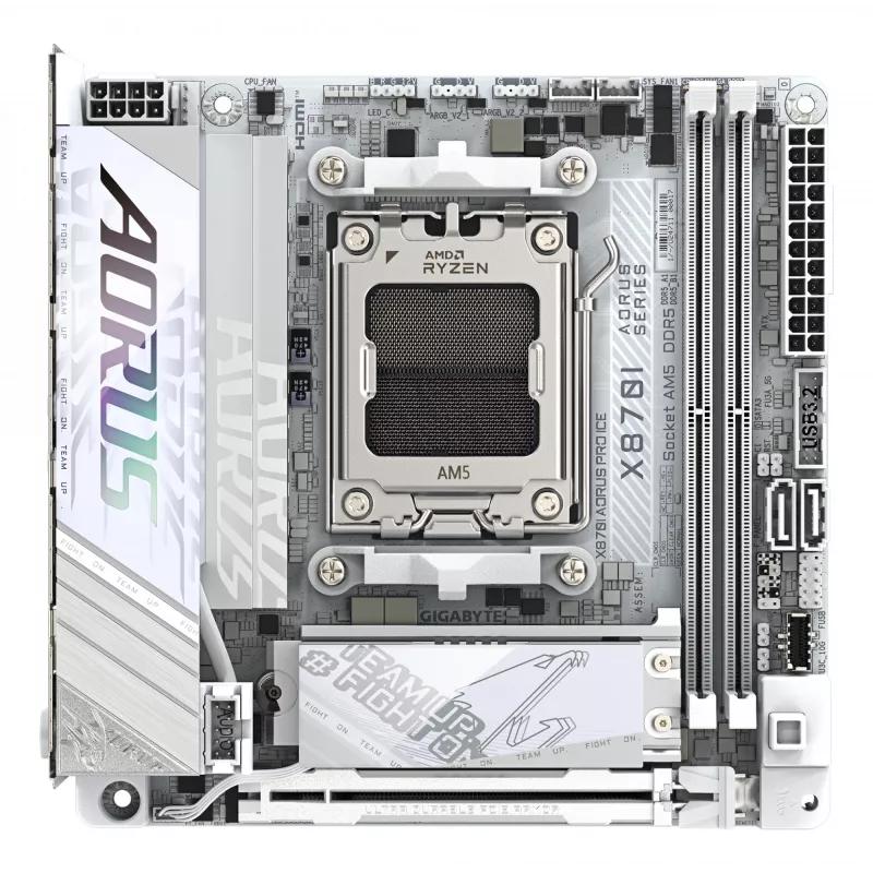 Płyta główna GIGABYTE X870I AORUS PRO ICE, AMD AM5, Mini-ITX
