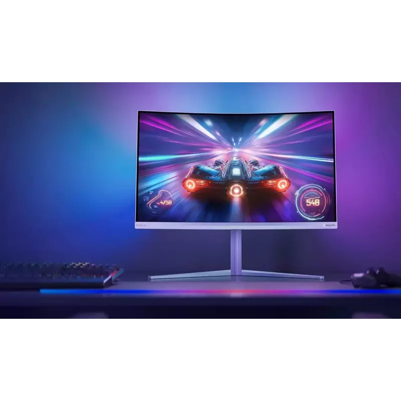 Philips Evnia 5000 32M2C5501/00 monitor komputerowy 80 cm (31,5 cala) 2560 x 1440 pikseli Quad HD LCD Biały