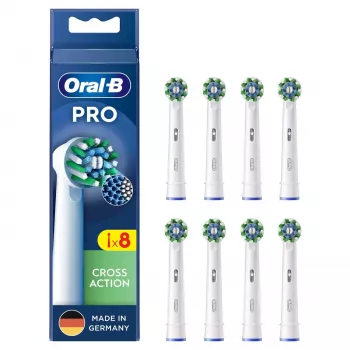 Oral-B CrossAction 8 szt. Biały