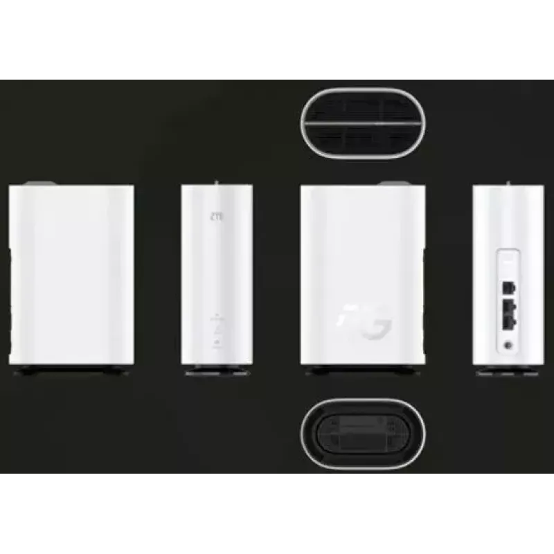 Router stołowy ZTE G5C Dual Band Wi‑Fi 802.11ac (Wi‑Fi 6 AX1800, NanoSIM, 2×Gigabit LAN, USB-A)