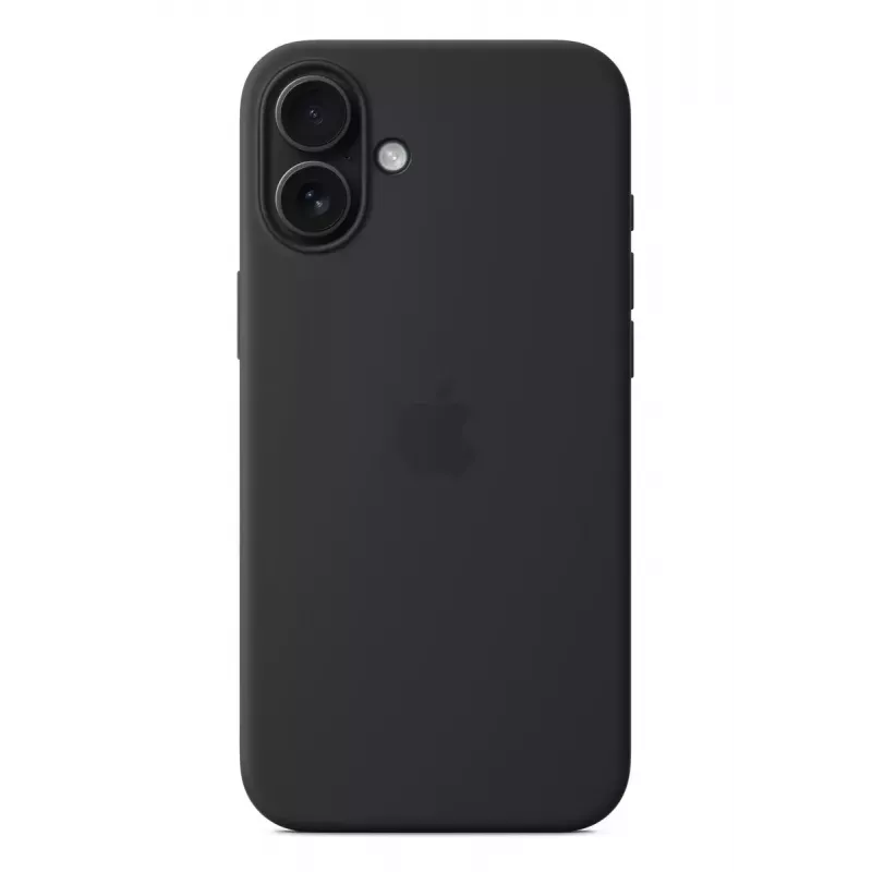APPLE iPhone 16 Plus - Silicone Case With Magsafe - Czarny