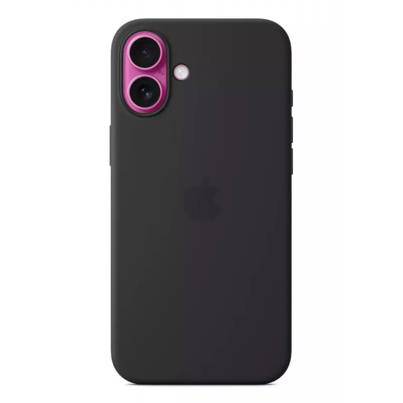 APPLE iPhone 16 Plus - Silicone Case With Magsafe - Czarny