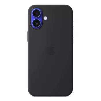 APPLE iPhone 16 Plus - Silicone Case With Magsafe - Czarny