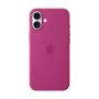 APPLE Silikonowe etui z MagSafe iPhone 16 Plus Fuksja