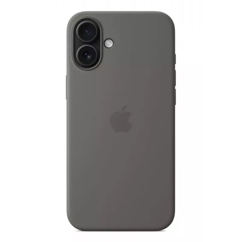 APPLE Apple Silicone Case with MagSafe iPhone 16 Plus Stone szary