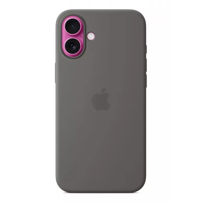 APPLE Apple Silicone Case with MagSafe iPhone 16 Plus Stone szary
