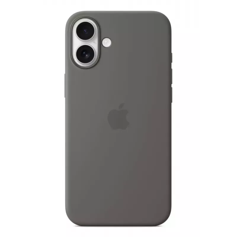 APPLE Apple Silicone Case with MagSafe iPhone 16 Plus Stone szary