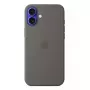 APPLE Apple Silicone Case with MagSafe iPhone 16 Plus Stone szary