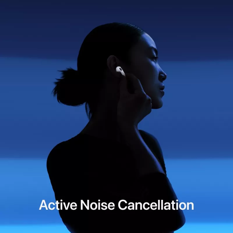 Słuchawki Apple AirPods 4. generacji z aktywną redukcją szumów