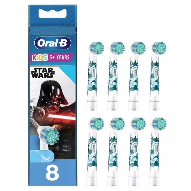 Oral-B Kids 81748450 końcówka szczoteczki do zębów 8 szt. Wielokolorowa
