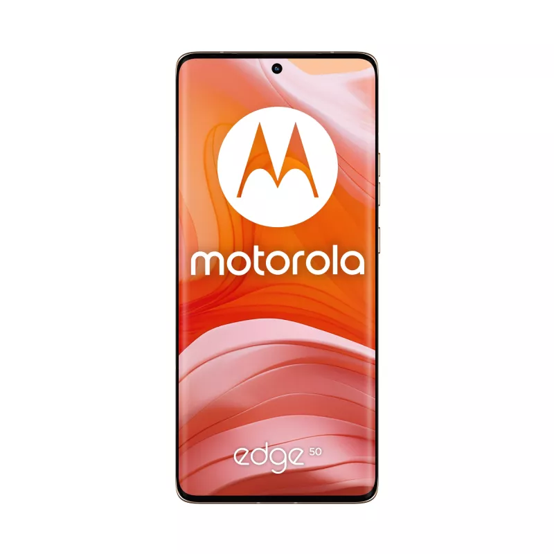 Motorola edge 50 16,9 cm (6,67 cala) Dual SIM Android 14 5G USB Type-C 12 GB 512 GB 5000 mAh Brzoskwiniowy