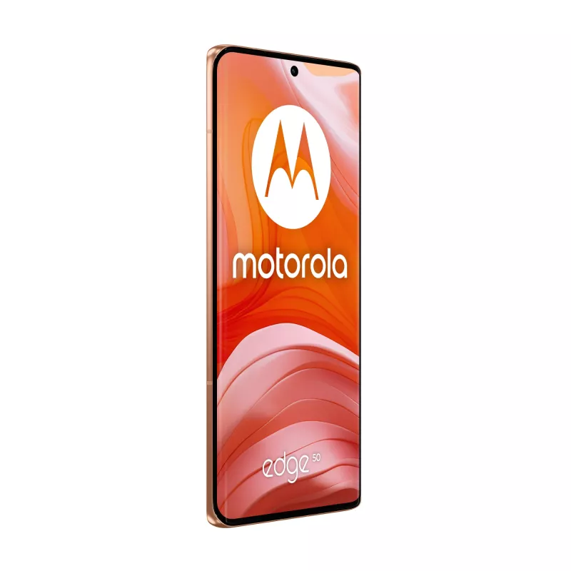 Motorola edge 50 16,9 cm (6,67 cala) Dual SIM Android 14 5G USB Type-C 12 GB 512 GB 5000 mAh Brzoskwiniowy