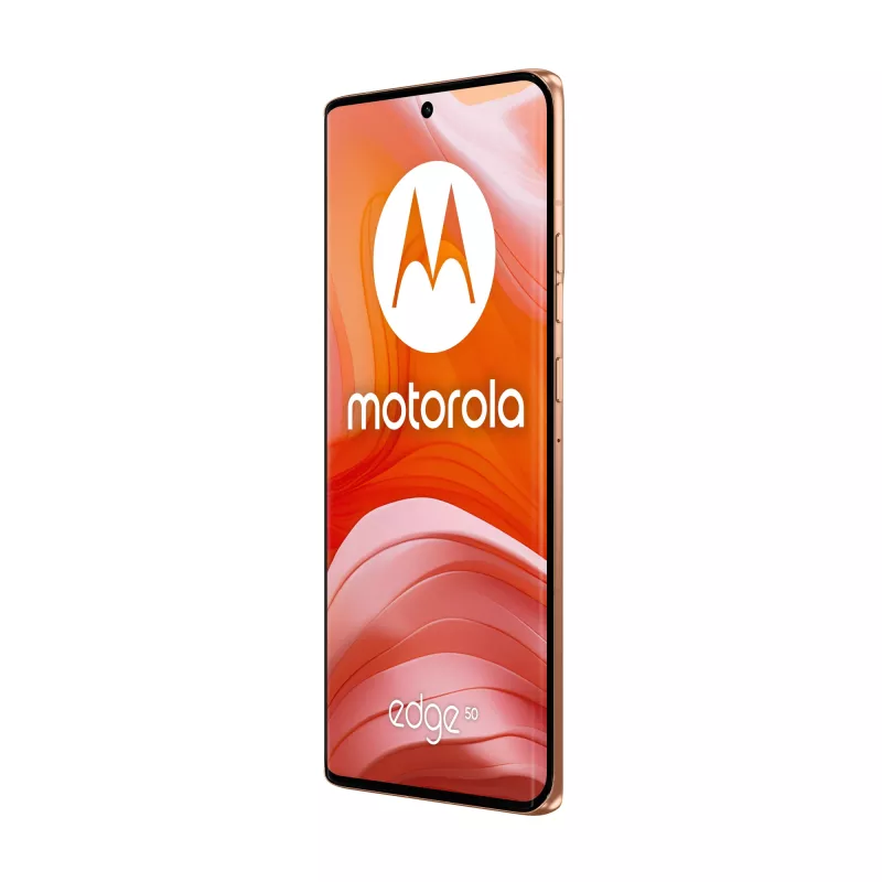 Motorola edge 50 16,9 cm (6,67 cala) Dual SIM Android 14 5G USB Type-C 12 GB 512 GB 5000 mAh Brzoskwiniowy