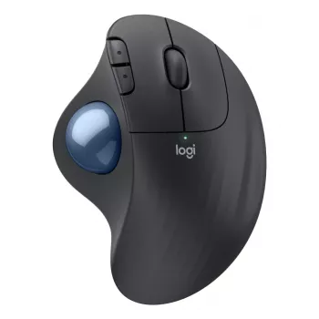 LOGITECH Ergo M575s Bezprzewodowy Trackball - Grafitowa + Niebieska Kula