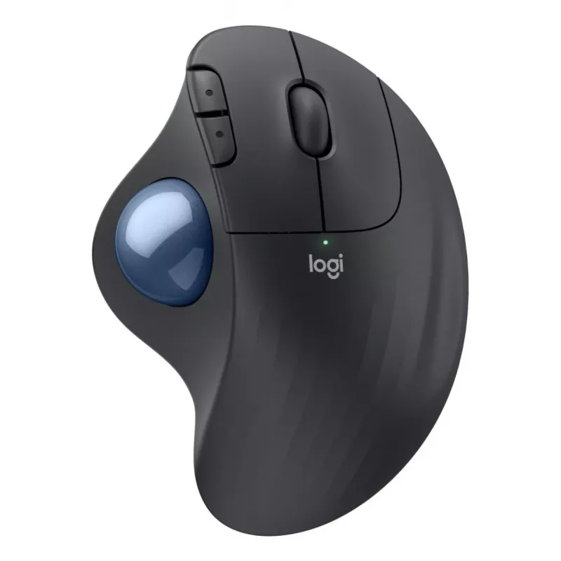 LOGITECH Ergo M575s Bezprzewodowy Trackball - Grafitowa + Niebieska Kula