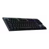 LOGITECH G915 X Lightspeed Tkl bezprzewodowa klawiatura gamingowa - Czarna Dansk/ Norsk/ Svenska/ Suomalainen dotykowa