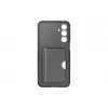 Etui Samsung Galaxy A16 5G z kieszenią na kartę, czarne, Cover, Samsung, Galaxy A16, 17 cm (6,7 cala), czarne
