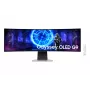 Monitor komputerowy Samsung G95SD 124,5 cm (49 cali) 5120 x 1440 pikseli Dual QHD OLED Srebrny