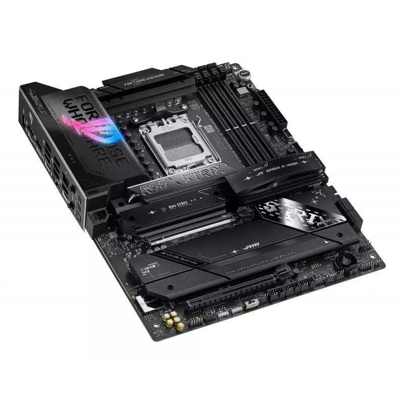 Płyta główna ASUS ROG STRIX X870E-E GAMING WIFI ATX, AMD X870E, Socket AM5, DDR5, 4 DIMM, Wi‑Fi 7, Bluetooth 5.4, 5Gb LAN