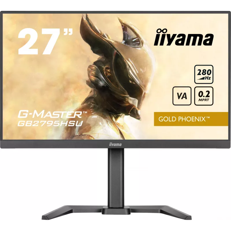 Monitor komputerowy iiyama GB2795HSU-B1 68,6 cm (27 cali) 1920 x 1080 Full HD LED Czarny