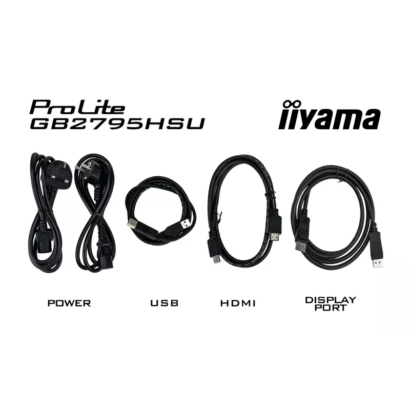 Monitor komputerowy iiyama GB2795HSU-B1 68,6 cm (27 cali) 1920 x 1080 Full HD LED Czarny