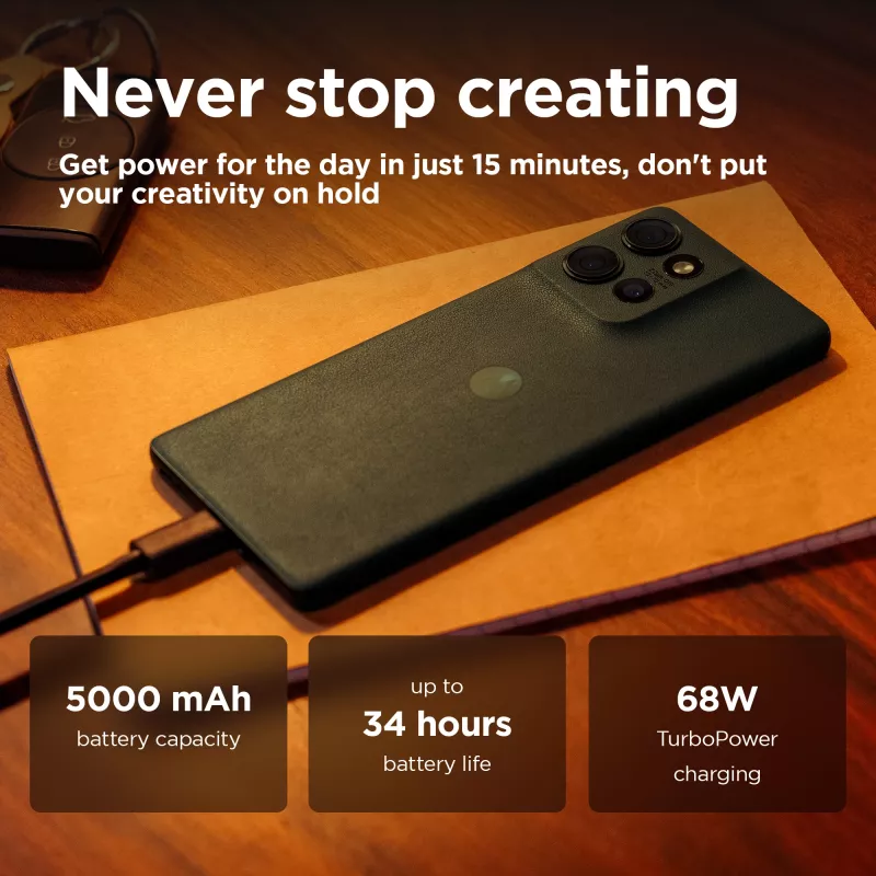 Motorola edge 50 16.9 cm (6.67 cal) Dual SIM Android 14 5G USB Type-C 12 GB 512 GB 5000 mAh Zielony