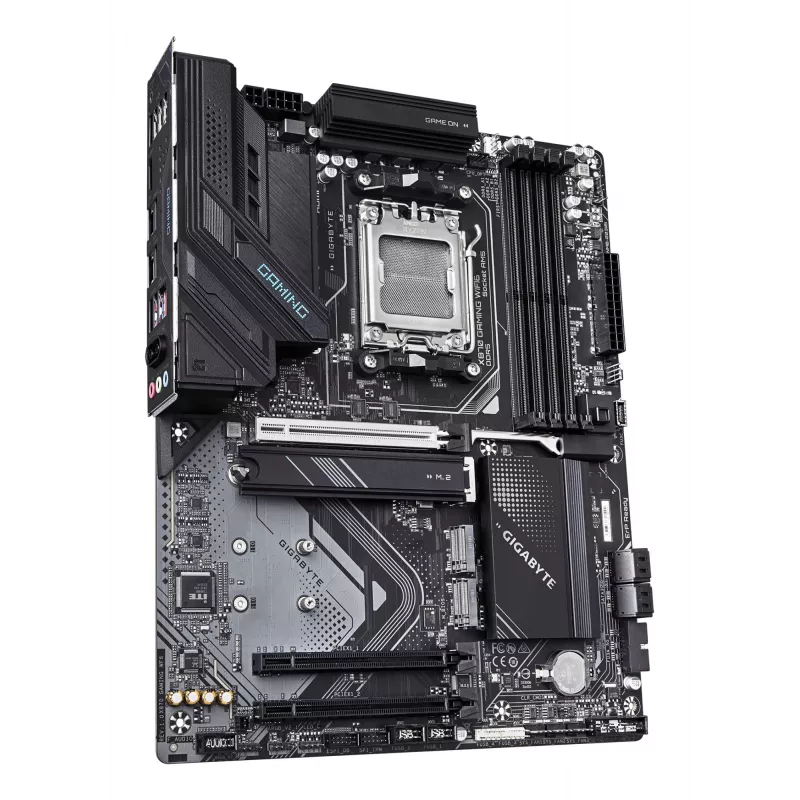 Płyta główna GIGABYTE X870 GAMING WIFI6 ATX, AMD X870, Socket AM5, DDR5, 4x DIMM, do 256 GB, Wi‑Fi 6, 2.5Gb LAN