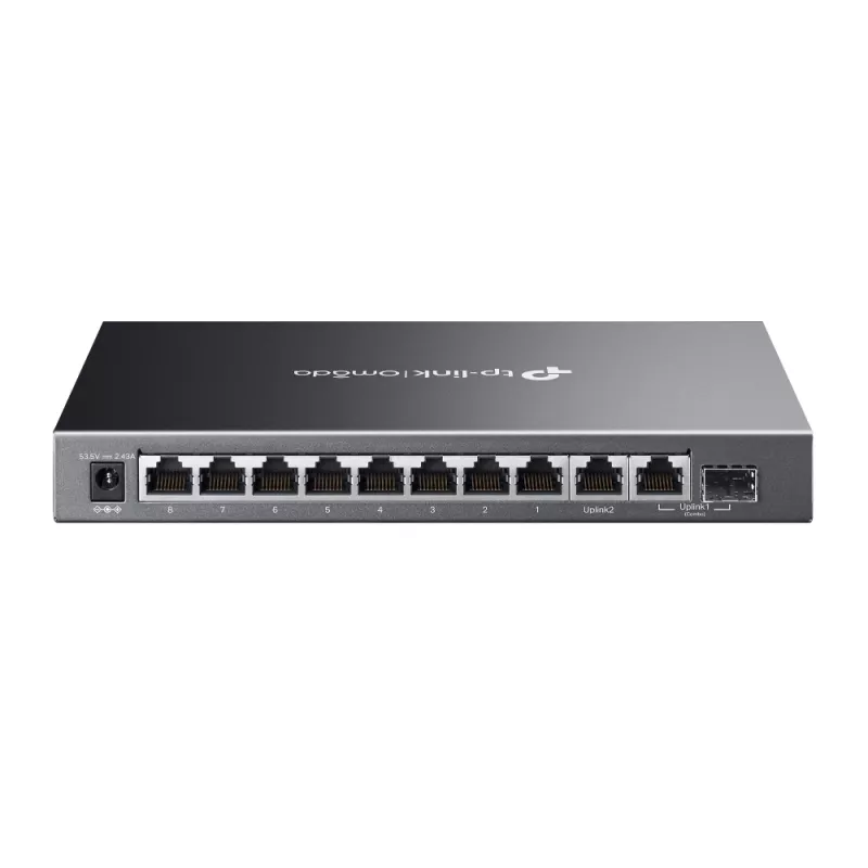 Przełącznik zarządzalny TP-Link Omada ES210GMP 10 portów Gigabit Ethernet PoE