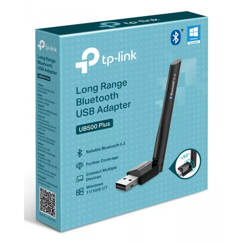 TP-Link UB500 Plus karty interfejsów/adapter Bluetooth