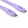 Kabel USB C CLUB3D CAC-3004 2m Fioletowy