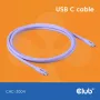 Kabel USB C CLUB3D CAC-3004 2m Fioletowy