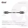 CLUB3D DisplayPort™ 2.1 Bi-Directional VESA DP80 Certified kabel 4K240Hz, 8K60Hz or 10K60Hz M/M 1.6m/5.25ft