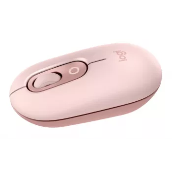 Mysz LOGITECH Pop Mouse - Emoji do personalizacji - Bezprzewodowa - Różowa